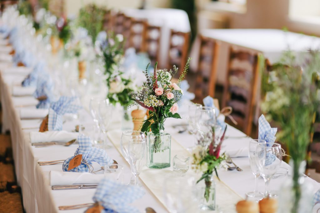 table de mariage par traiteur à Genève et Lausanne
